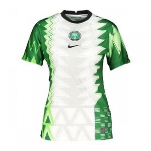 NIKE WOMENS NIGERIA FOOTBALL FEDERATION SOCCER JERSEY. Size small.